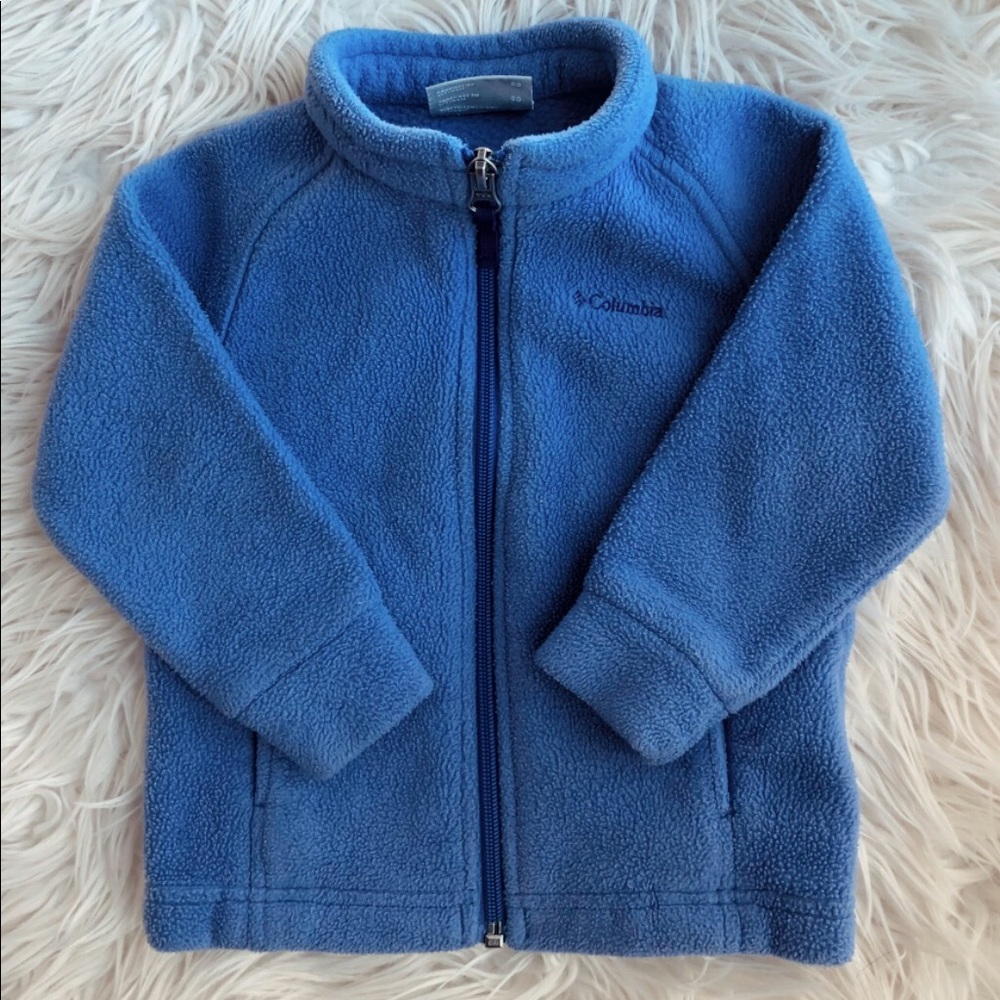 12-18M Girls Columbia Fleece Jacket